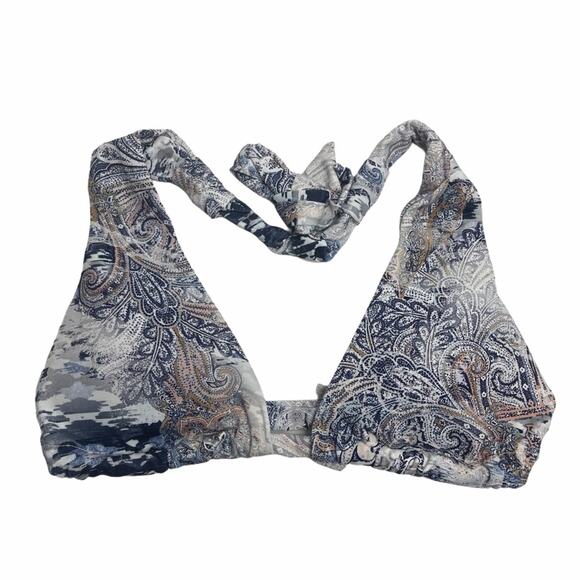 Eberjey Gitana Lennon Bikini Top Multi Print M - Picture 7 of 7